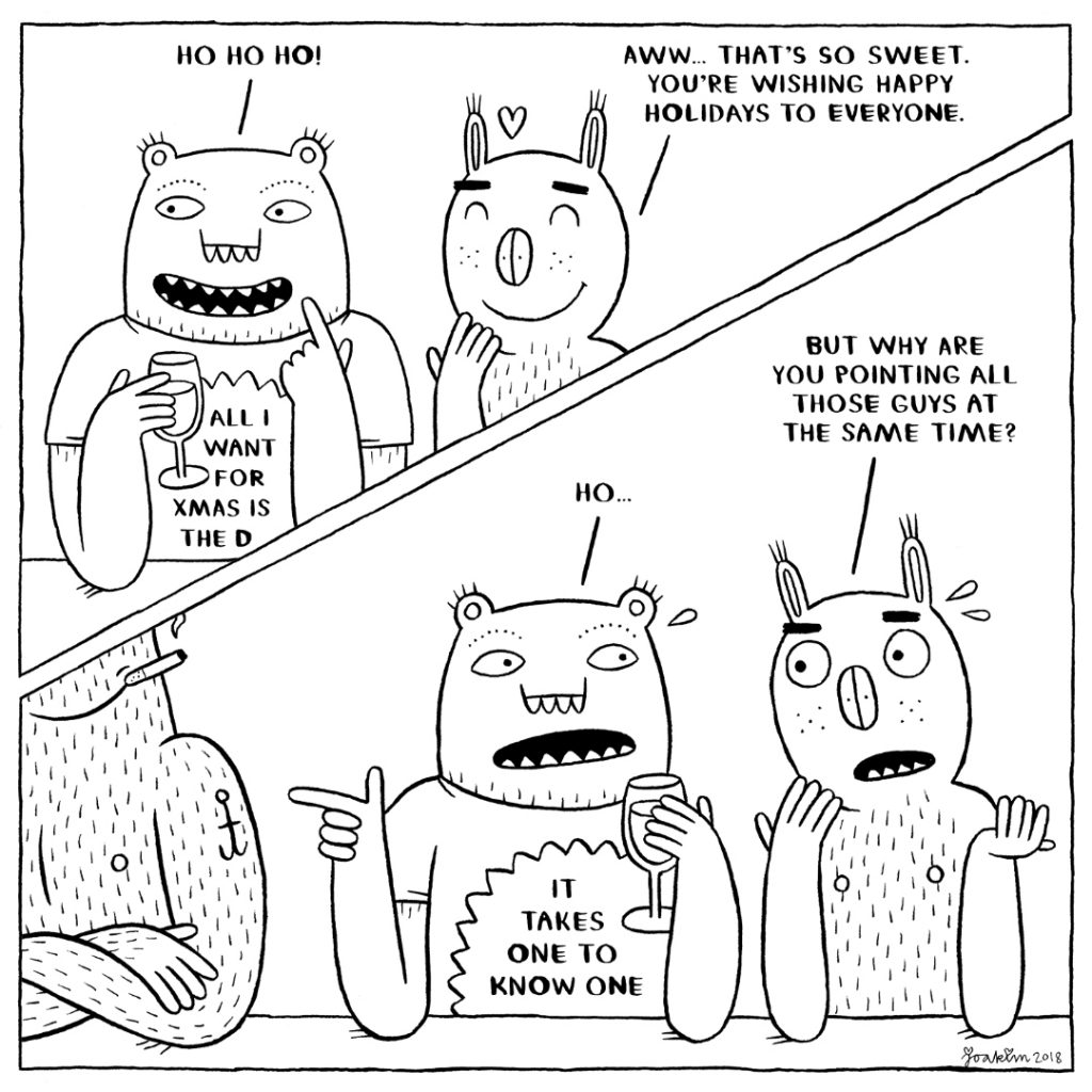 Ugly Monsters comic, Rumat möröt sarjakuva